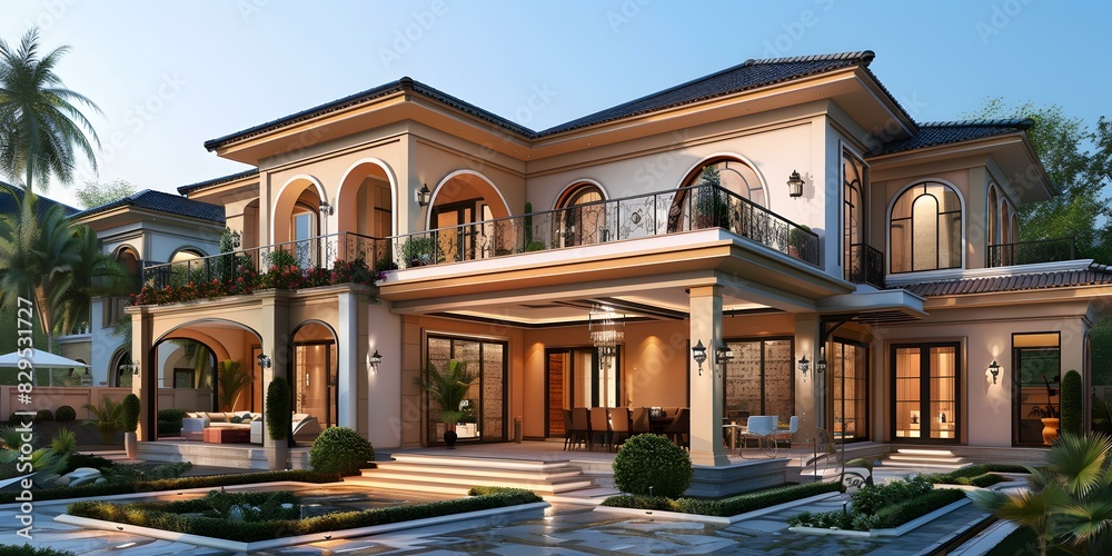 Spanish-Style House Exteriors