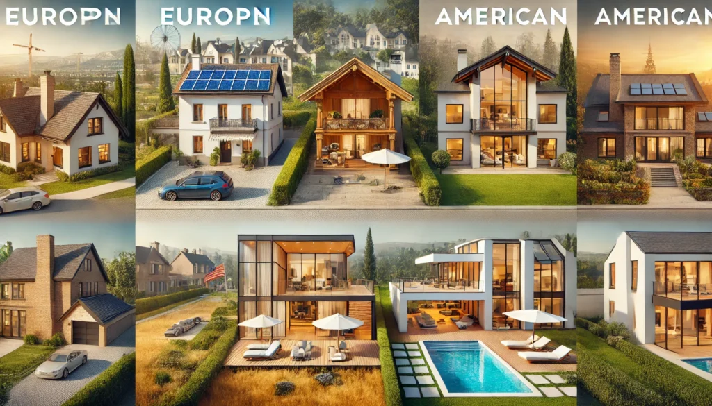 Custom Home Builders in Europe and America: Cost, Features, and Prominent Companies